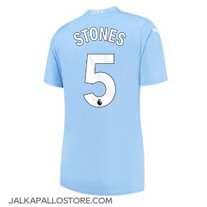 Manchester City John Stones #5 Kotipaita Naisten 2023-24 Lyhythihainen